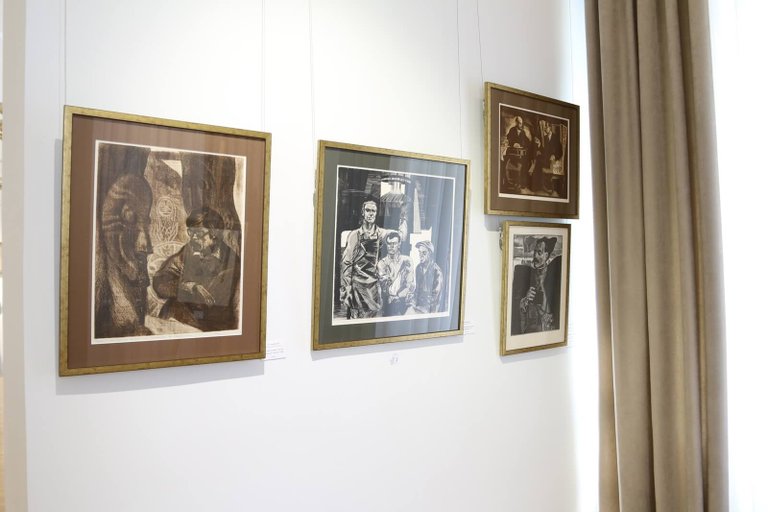 Exhibition “Oleg Ardimassov. Views and Techniques in Graphic Art”
