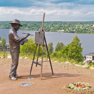 Palette Sculpture