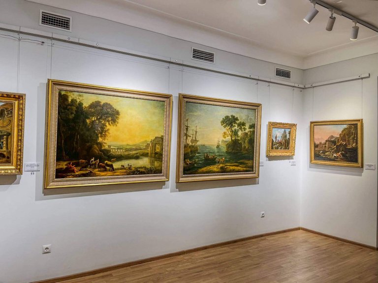 Paysage dans la peinture d'Europe occidentale des XVIIe-XVIIIe siècles