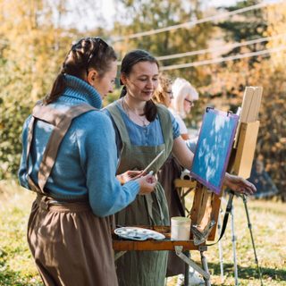 Painting Master Class with Serafima Akilina