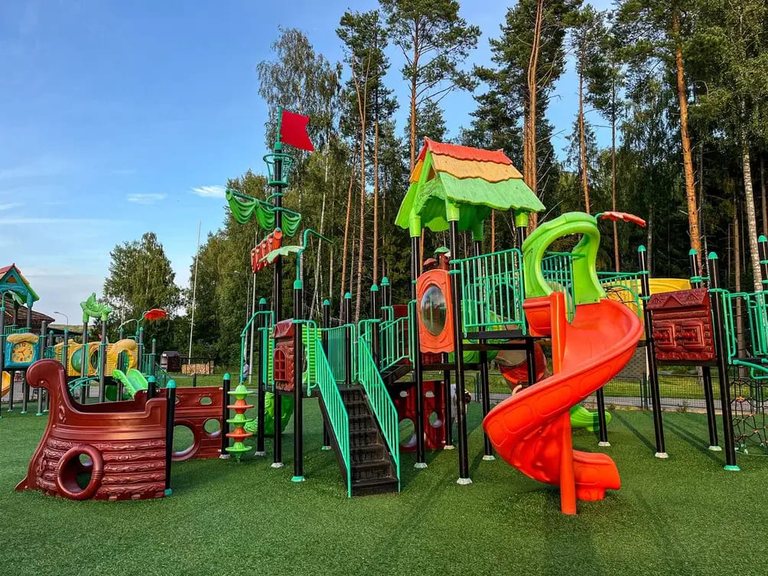 Children's Playground in Milovka