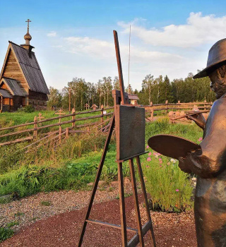Скульптура Палитра