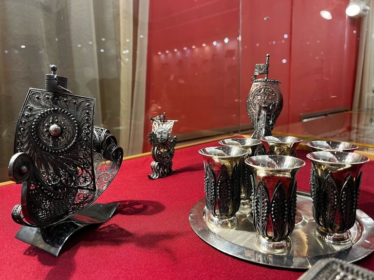 Jewelry Exhibits at the Museum of "Artistic Crafts of the Ivanovo Region"