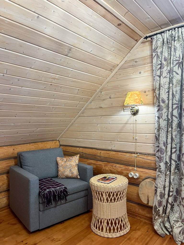 House with a sauna in the village of Vygolovo