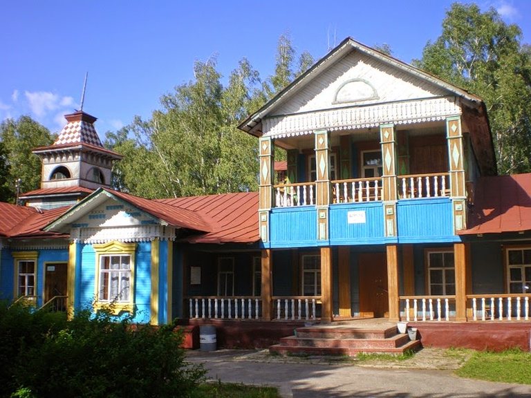 Дача Шаляпина в усадьбе Утешное близ Плёса в настоящее время