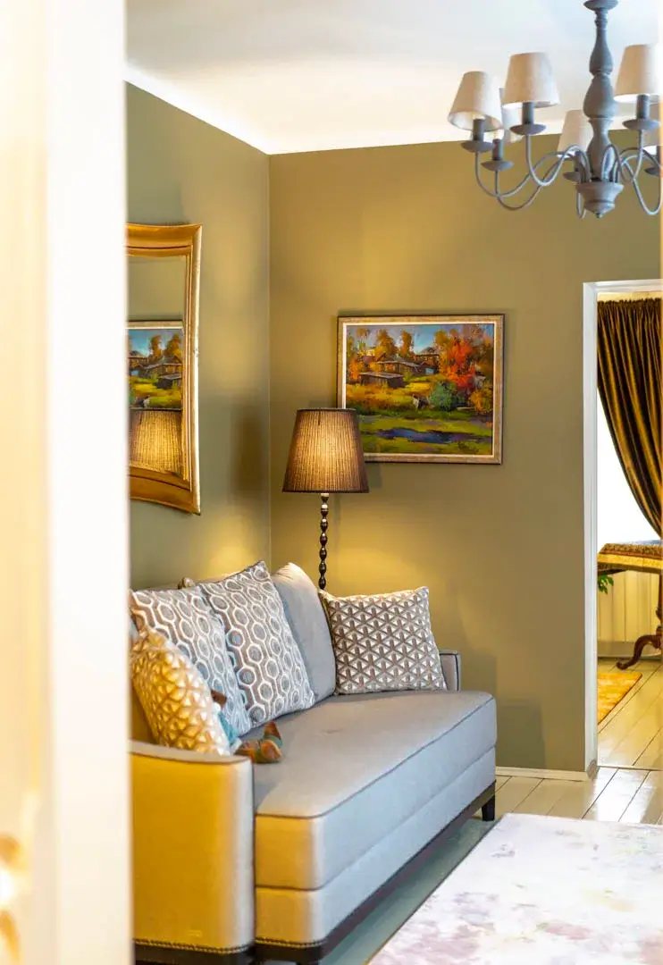 Suite avec vue sur le jardin