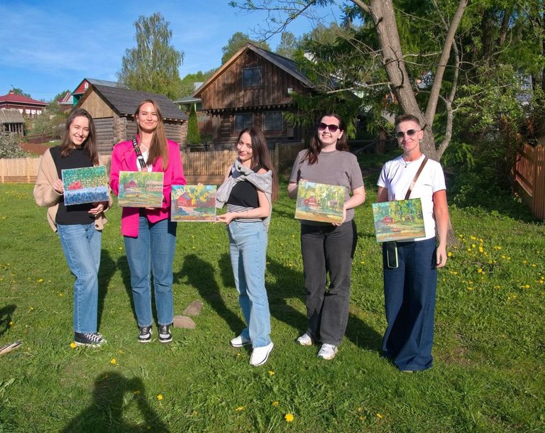 Plyos sur toile : masterclass de peinture avec Ilya Izumov