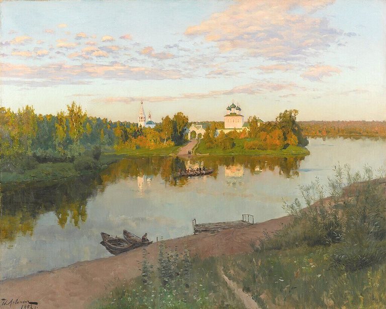 Evening Bell. 1892. State Tretyakov Gallery, Moscow