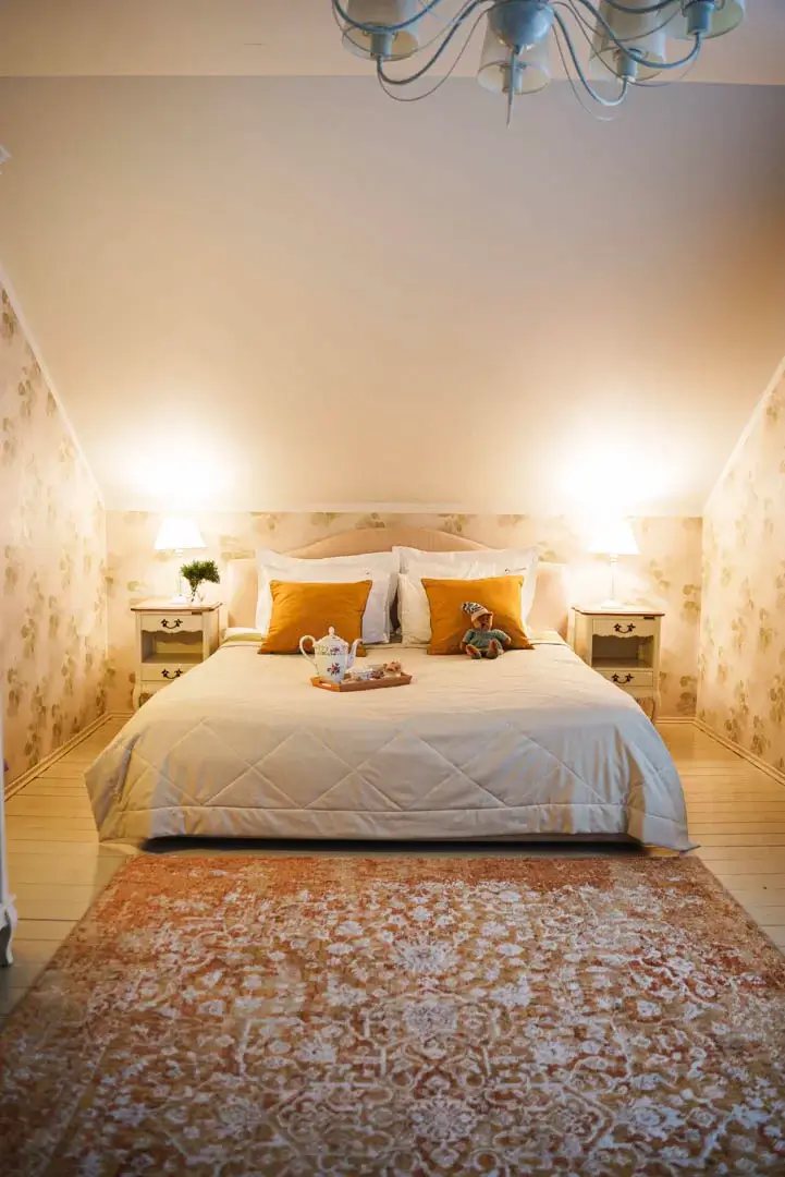 Suite avec vue sur le jardin