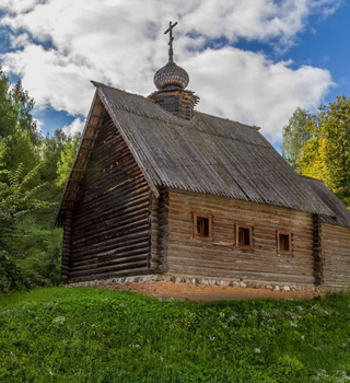 Chapelle en bois de l'Archange Michel d'Antonovo