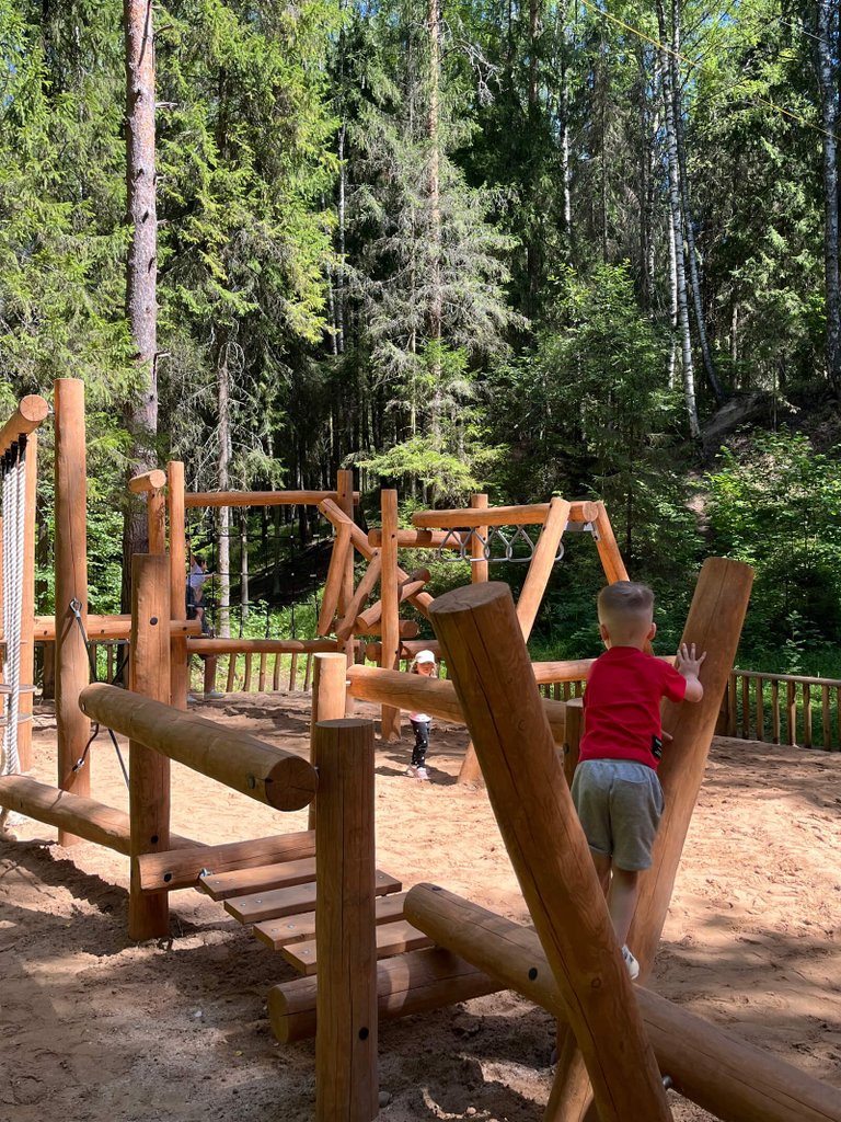 Children's Town in the Ivolog Eco-Park in Plyos