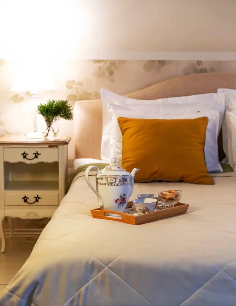 Suite avec vue sur le jardin