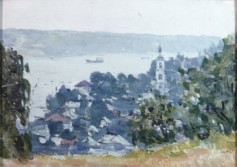 Фёдоров В. А. Плёс. 1979