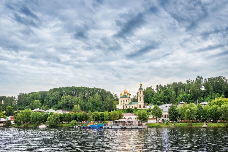 The City of Plyos from the Water