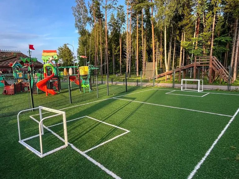 Children's Playground in Milovka