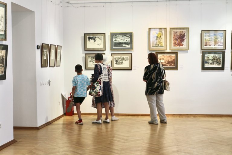 Exhibition “Oleg Ardimassov. Views and Techniques in Graphic Art”