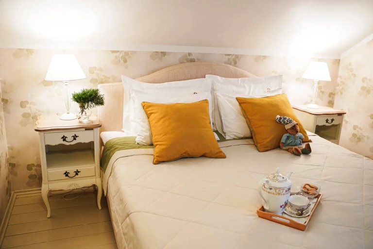 Suite avec vue sur le jardin