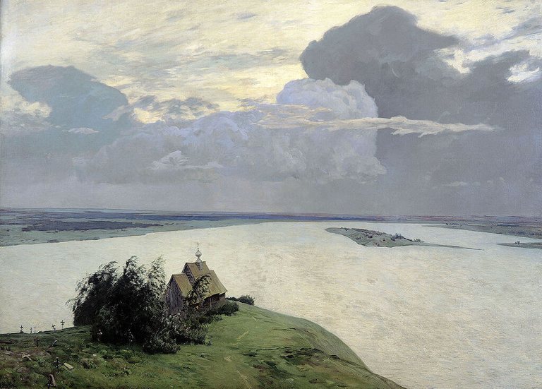 Above Eternal Peace. 1894. State Tretyakov Gallery, Moscow