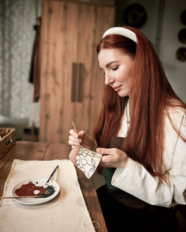 Atelier de peinture sur céramique