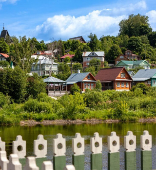 Плёс глазами Левитана