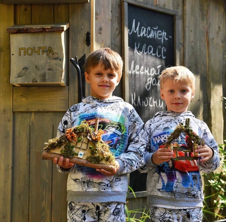 Мастерская природных материалов в экопарке «Иволга»
