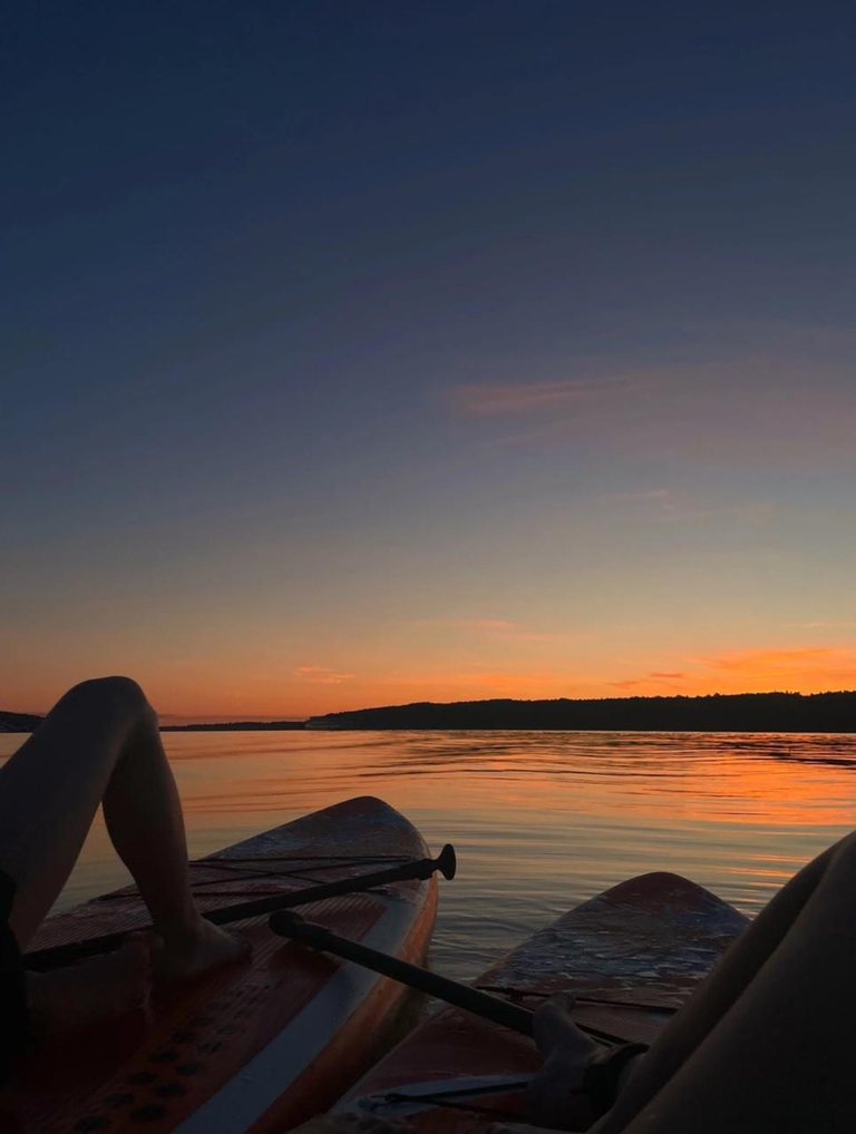 Sunset SUP Board Ride in Plyos
